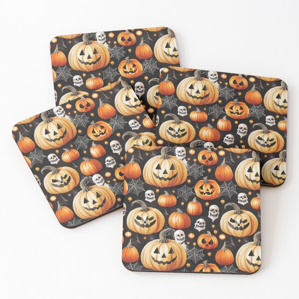 Aperçu de l'œuvre Get ready for the pumpkins - Pattern créée et vendue par Bratak.
