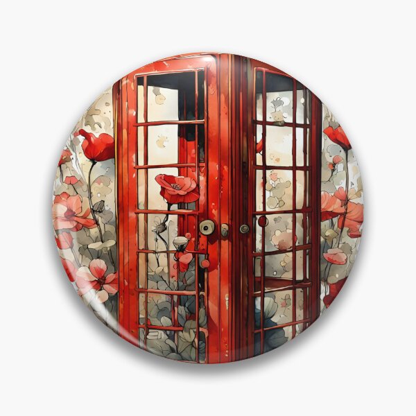 Item preview, Red Telephone Box designed and sold by Virtuadmin.