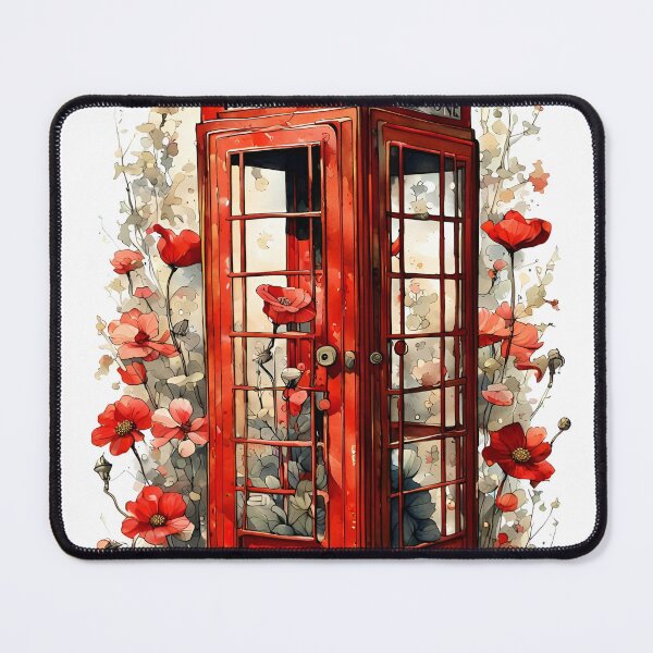 Item preview, Red Telephone Box designed and sold by Virtuadmin.
