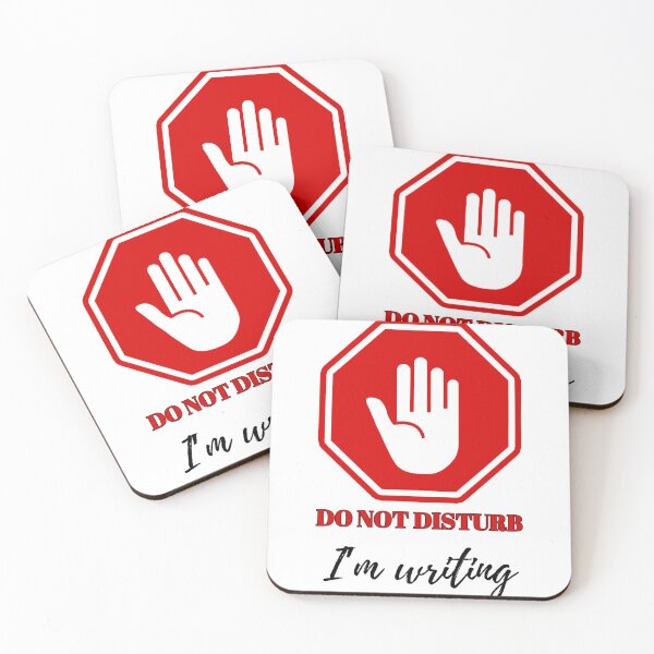 Item preview, Do not disturb: I'm writing designed and sold by Catspeople.