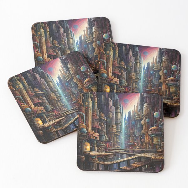 Item preview, Trippy City - City of Kaleidoscopes designed and sold by brandway.
