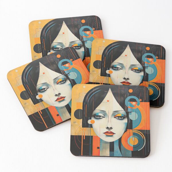 Item preview, Explore Simplistic & Minimalistic Japanese Geisha Portraits with a Majestic Touch designed and sold by ArtificialGenes.