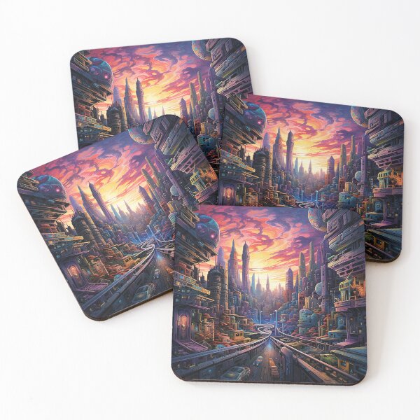Item preview, Trippy City - Metropolis in a Trance designed and sold by brandway.