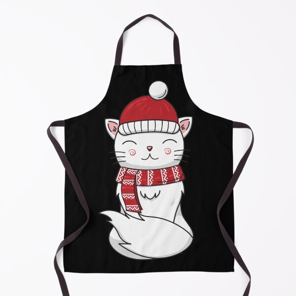 Item preview, Cute Christmas White Cat designed and sold by AMONGIFTS.