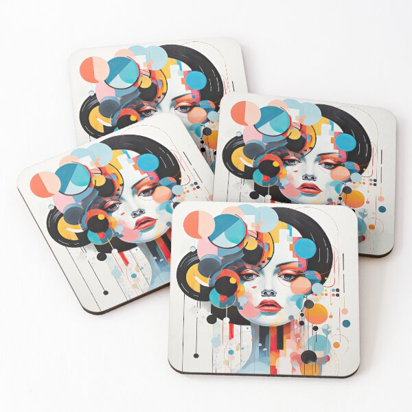 Item preview, Explore Simplistic & Minimalistic Japanese Geisha Portraits with a Majestic Touch designed and sold by ArtificialGenes.