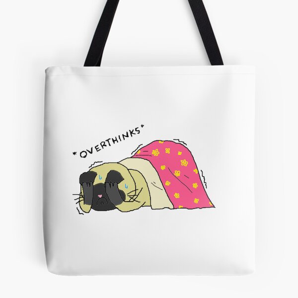 Item preview, overthinking cat designed and sold by nimotsuuu.