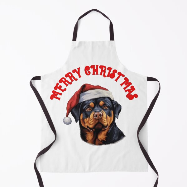 Artikelvorschau, Weihnachts-Rottweiler mit Weihnachtsmütze entworfen und verkauft von Culveays.