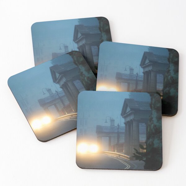 Item preview, Misty morning on Cleveland Bridge designed and sold by Rowena Ko.