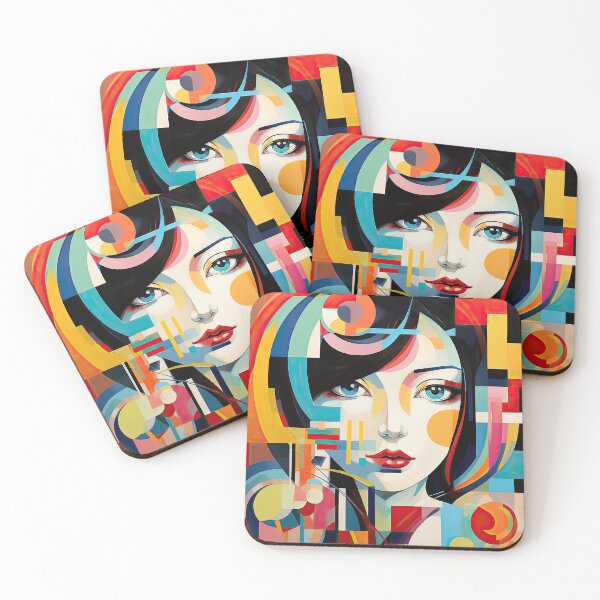 Item preview, Explore Simplistic & Minimalistic Japanese Geisha Portraits with a Majestic Touch designed and sold by ArtificialGenes.