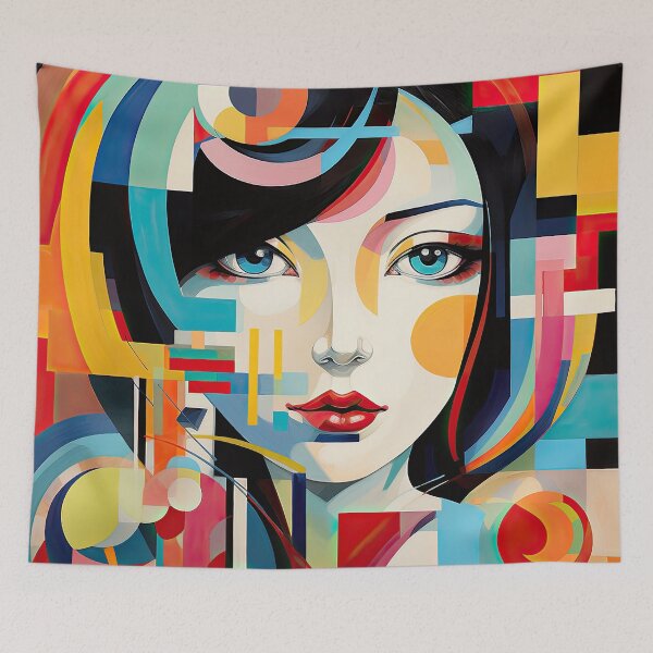 Item preview, Explore Simplistic & Minimalistic Japanese Geisha Portraits with a Majestic Touch designed and sold by ArtificialGenes.