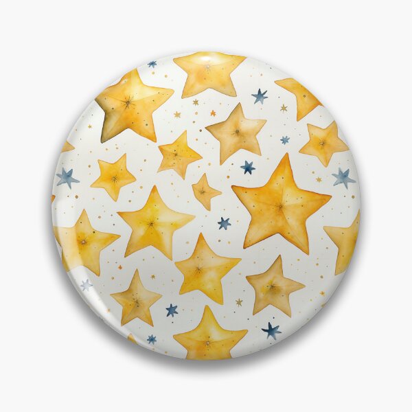 Item preview, Stars Watercolor Pattern #1 designed and sold by NatureSight.