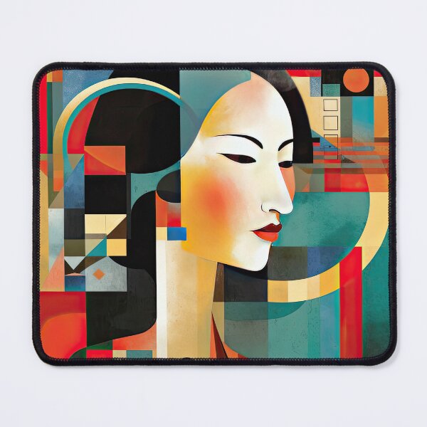 Item preview, Explore Simplistic & Minimalistic Japanese Geisha Portraits with a Majestic Touch designed and sold by ArtificialGenes.