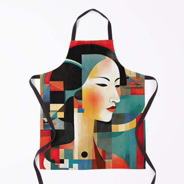 Item preview, Explore Simplistic & Minimalistic Japanese Geisha Portraits with a Majestic Touch designed and sold by ArtificialGenes.