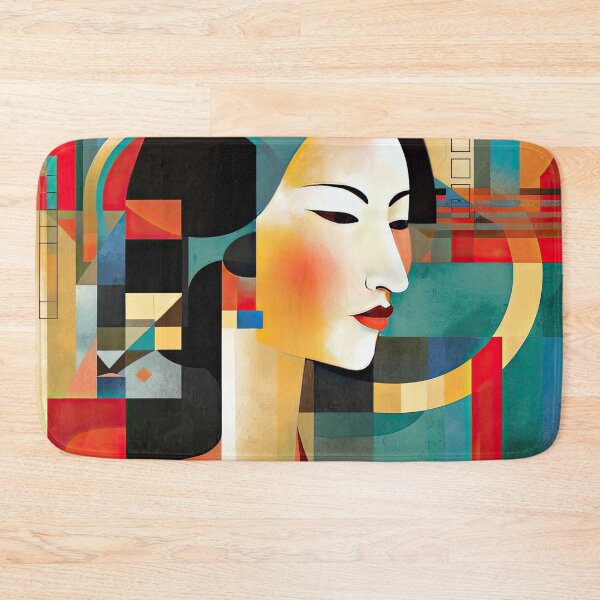 Item preview, Explore Simplistic & Minimalistic Japanese Geisha Portraits with a Majestic Touch designed and sold by ArtificialGenes.