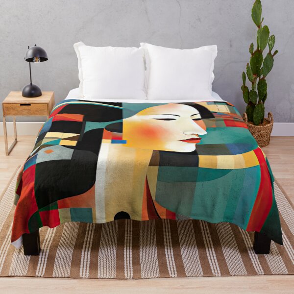 Item preview, Explore Simplistic & Minimalistic Japanese Geisha Portraits with a Majestic Touch designed and sold by ArtificialGenes.