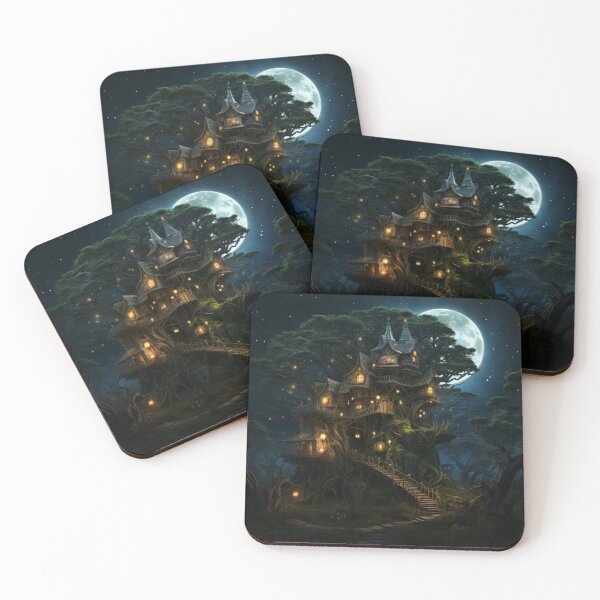 Item preview, Enchanted Tree House designed and sold by NightWispStudio.