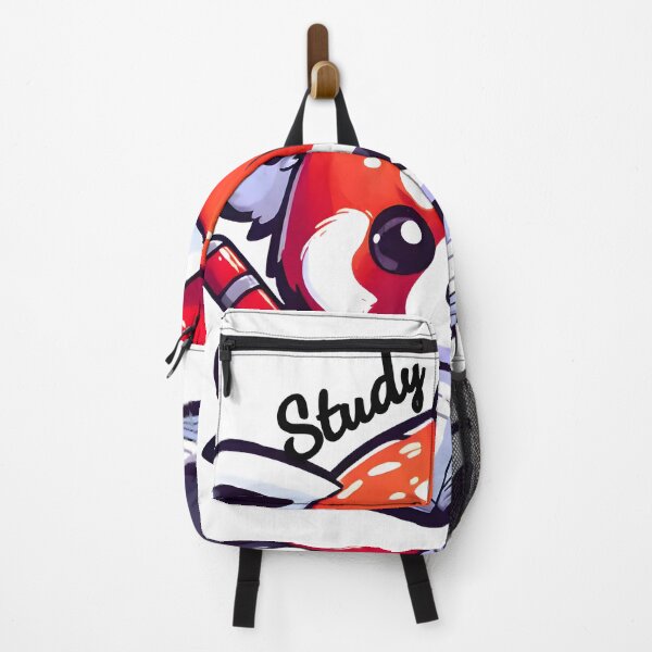 Item preview, A cute red panda saying "study hard " designed and sold by Zatch-Bell.