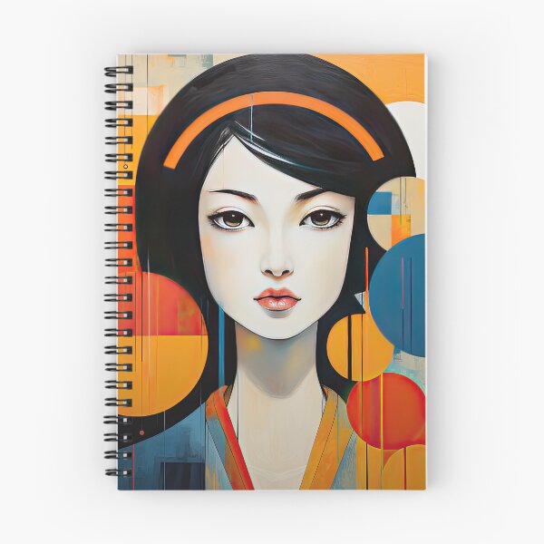 Item preview, Explore Simplistic & Minimalistic Japanese Geisha Portraits with a Majestic Touch designed and sold by ArtificialGenes.