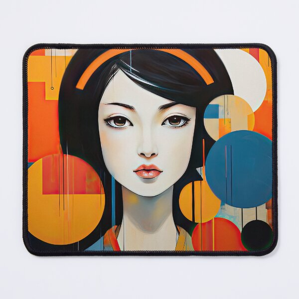 Item preview, Explore Simplistic & Minimalistic Japanese Geisha Portraits with a Majestic Touch designed and sold by ArtificialGenes.
