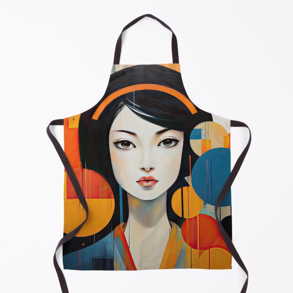 Item preview, Explore Simplistic & Minimalistic Japanese Geisha Portraits with a Majestic Touch designed and sold by ArtificialGenes.