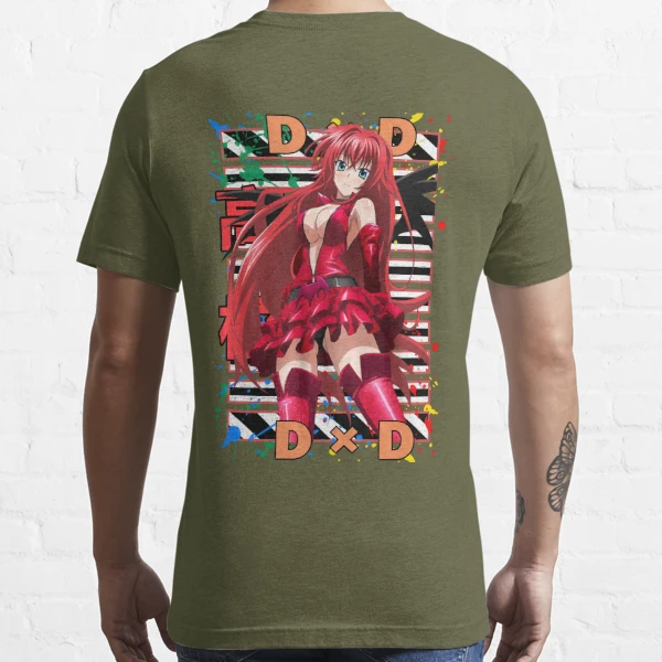 Love Anime High School Funny Anime Dxd Rias Gremory Retro Character Unisex  T-shirt - Teeruto