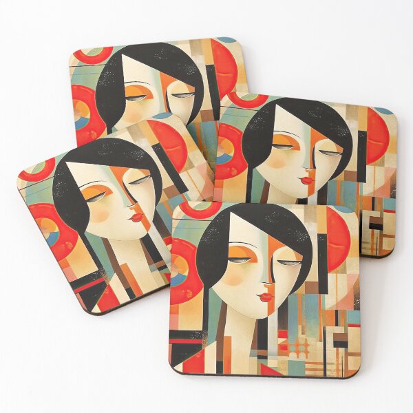 Item preview, Explore Simplistic & Minimalistic Japanese Geisha Portraits with a Majestic Touch designed and sold by ArtificialGenes.