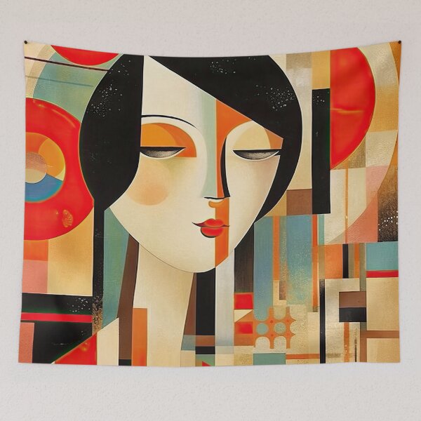Item preview, Explore Simplistic & Minimalistic Japanese Geisha Portraits with a Majestic Touch designed and sold by ArtificialGenes.