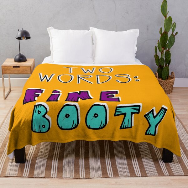 Item preview, Two Words: Fine Booty – Cheeky and Playful Design designed and sold by Fun Funky Designs.