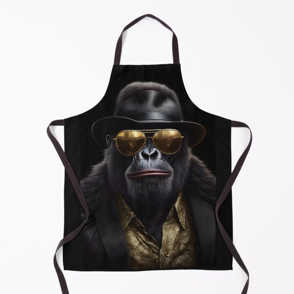 Item preview, Cool Gangster Gorilla Wearing Sunglasses designed and sold by PeteRascal.