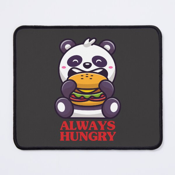 Item preview, Cute Panda Eating Burger feeling Always Hungry designed and sold by The magic  Yellow bus.
