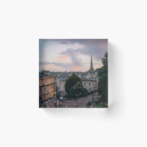 Item preview, Sunset Street view in Bath  designed and sold by Rowena Ko.
