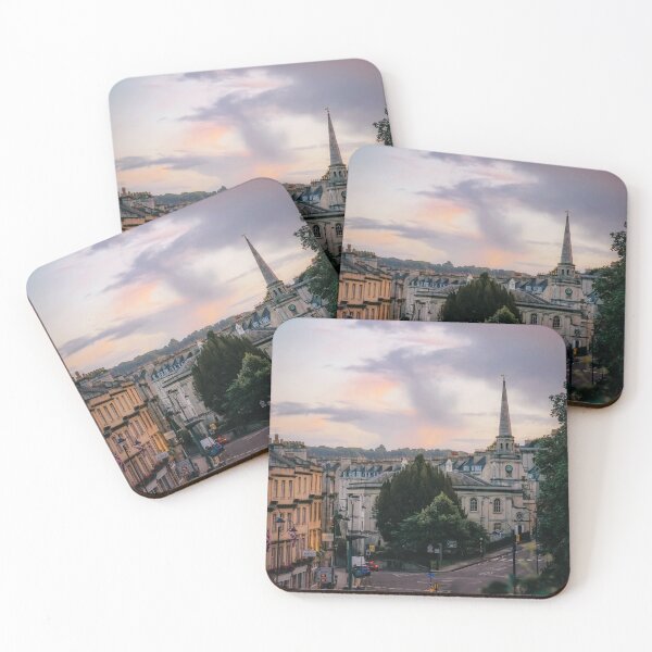 Item preview, Sunset Street view in Bath  designed and sold by Rowena Ko.
