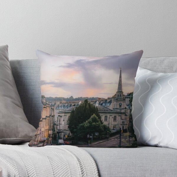 Item preview, Sunset Street view in Bath  designed and sold by Rowena Ko.