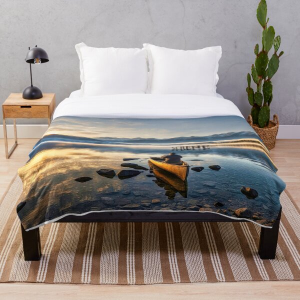 Artikelvorschau, Serene Lake Morning entworfen und verkauft von Glenburn Graphics.