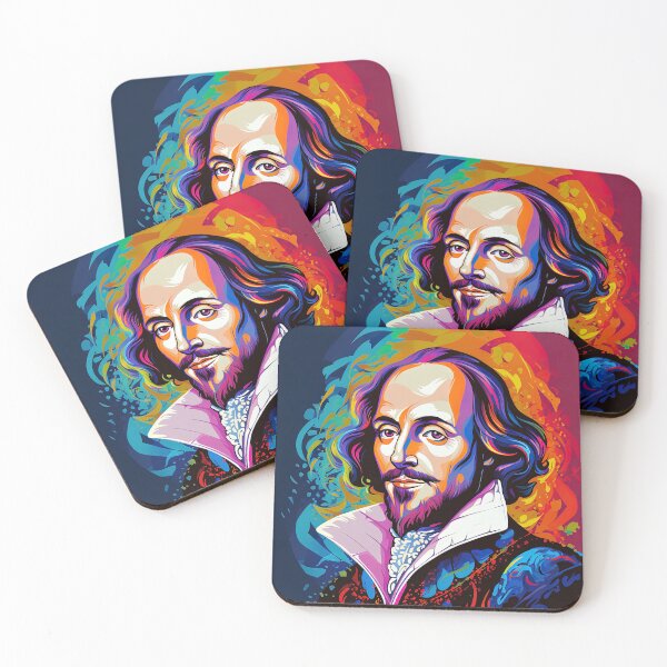 Item preview, Pop Art William Shakespeare designed and sold by Inky-Spiration.