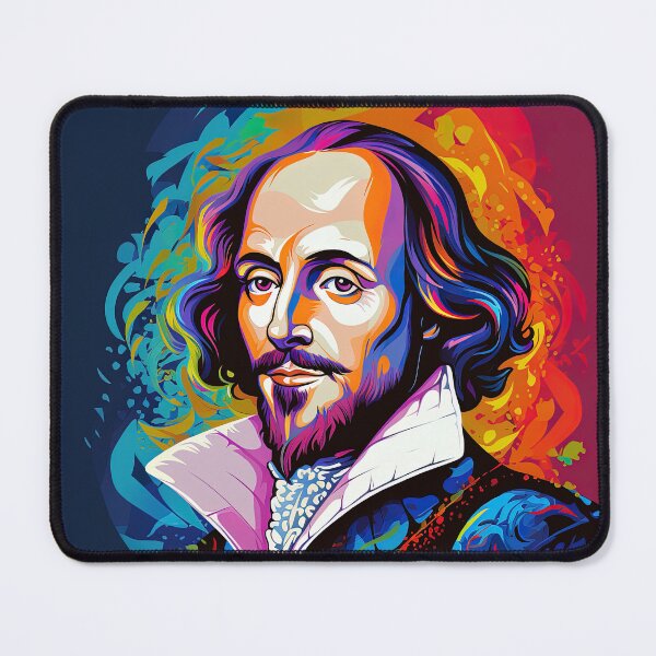 Item preview, Pop Art William Shakespeare designed and sold by Inky-Spiration.