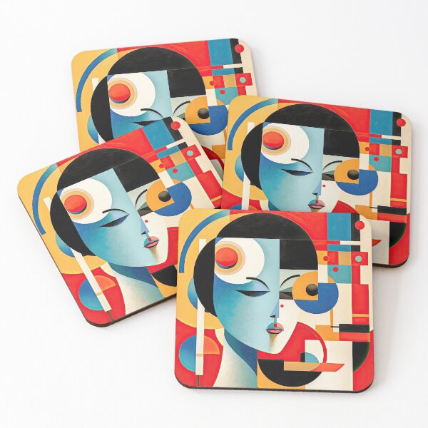 Item preview, Explore Simplistic & Minimalistic Japanese Geisha Portraits with a Majestic Touch designed and sold by ArtificialGenes.