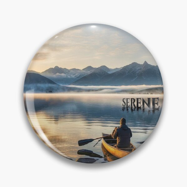 Artikelvorschau, Serene Lake Morning entworfen und verkauft von Glenburn Graphics.