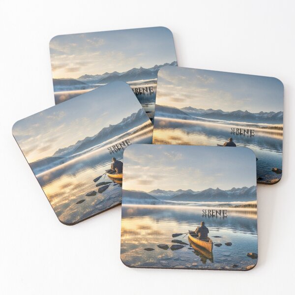 Artikelvorschau, Serene Lake Morning entworfen und verkauft von Glenburn Graphics.