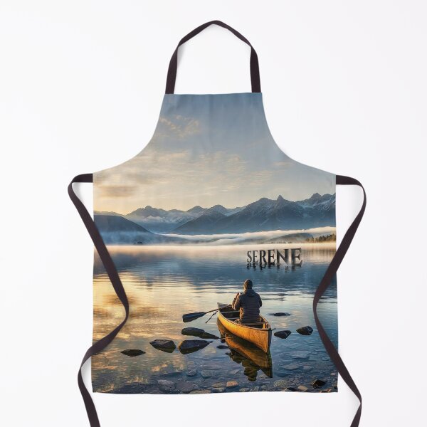 Artikelvorschau, Serene Lake Morning entworfen und verkauft von Glenburn Graphics.