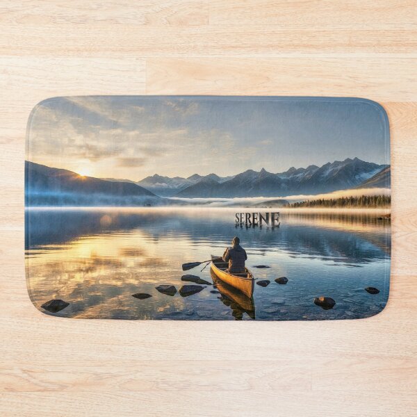 Artikelvorschau, Serene Lake Morning entworfen und verkauft von Glenburn Graphics.