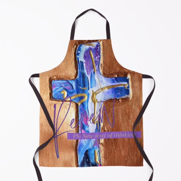 Item preview, Renew your mind - A New Way of Thinking Christian Cross designed and sold by OurDailyCross.