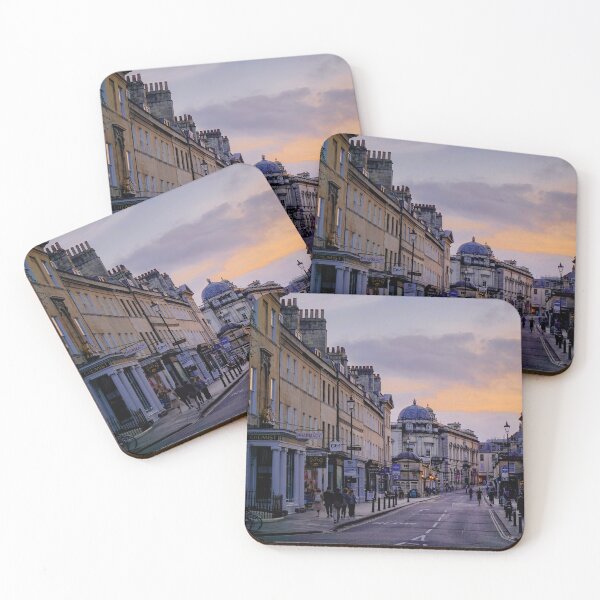 Item preview, Sunset Street view in Bath  designed and sold by Rowena Ko.