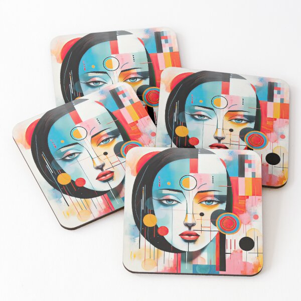 Item preview, Explore Simplistic & Minimalistic Japanese Geisha Portraits with a Majestic Touch designed and sold by ArtificialGenes.
