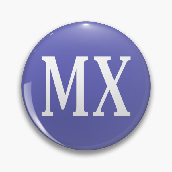 Item preview, MX Initials Monogram Elegant White Letters designed and sold by Jeallan Designs.