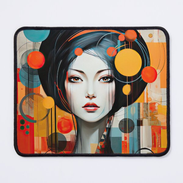 Item preview, Explore Simplistic & Minimalistic Japanese Geisha Portraits with a Majestic Touch designed and sold by ArtificialGenes.
