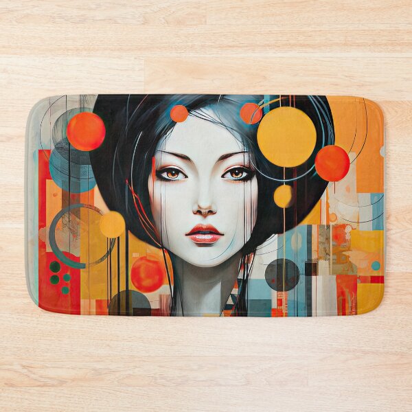 Item preview, Explore Simplistic & Minimalistic Japanese Geisha Portraits with a Majestic Touch designed and sold by ArtificialGenes.