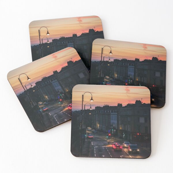 Item preview, Sunset Street view in Bath  designed and sold by Rowena Ko.