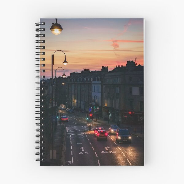 Item preview, Sunset Street view in Bath  designed and sold by Rowena Ko.
