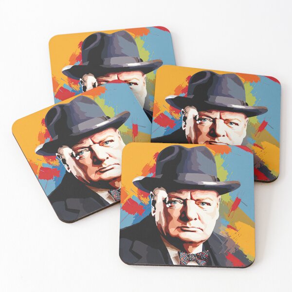 Item preview, Pop Art Winston Churchill designed and sold by Inky-Spiration.